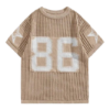 Women's Stylish Mesh Knit Jersey Top (Wholesale)