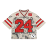 Women's Graphic Mesh Jersey Top (Wholesale)