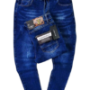 Zara Classic Blue Denim Jeans Wholesale - Image 3