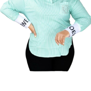 Striped Long-Sleeve Shirt Wholesale