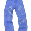 Spider Web Embroidered Jeans – Wholesale - Image 2